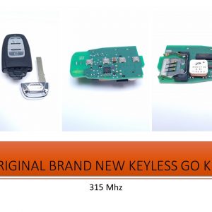 ORIGINAL BRAND NEW KEYLESS GO – SMART KEY – FOR A6 A7 A8 315MHz