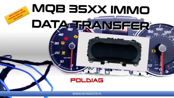 Adopt immobiliser in cluster MQB